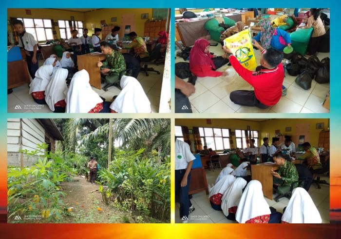 MTsN 5 Merangin Menerima Dan Membagikan Zakat Fitrah