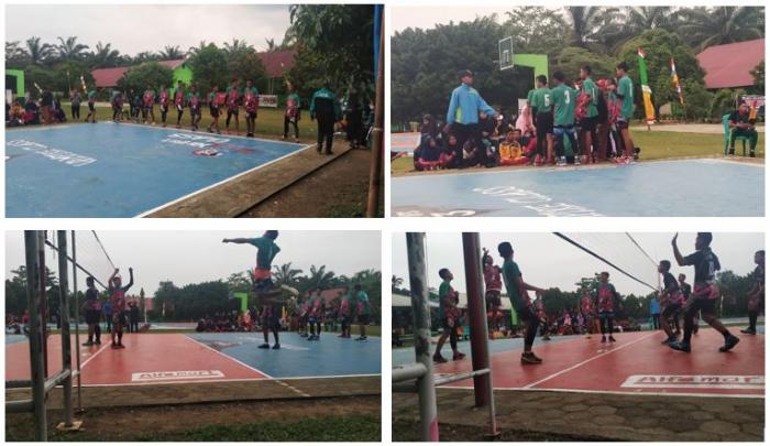 Tim Volli Ball Putra MTsN 5 Merangin Kembali Meraih Juara