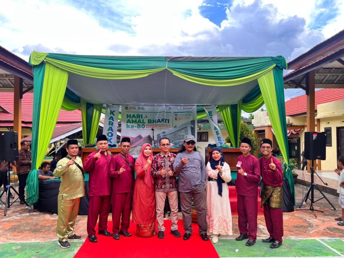 MTsN 5 Merangin Raih Juara Lomba Karaoke Estafet dalam Peringatan HAB Kemenag Merangin