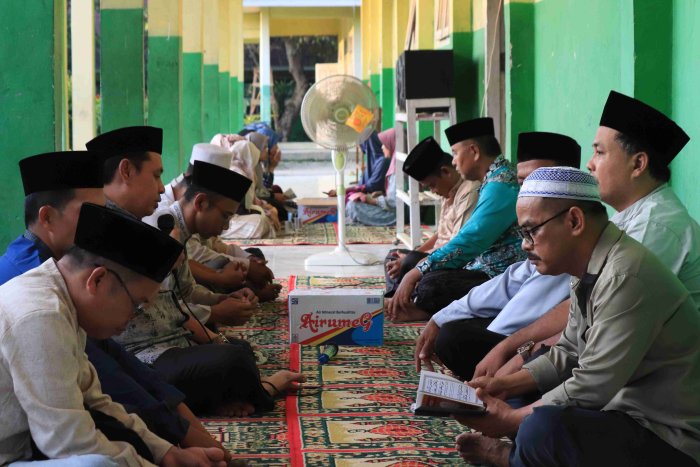 Eratkan Rasa Kekeluargaan, MTsN 5 Merangin Gelar Buka Bersama