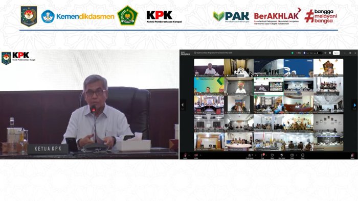 MTsN 5 Merangin Hadiri Launching Panduan PAK oleh KPK dan Lintas Kementerian