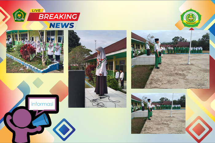 MTsN 5 Merangin Gelar Upacara Bendera: Pembina Tekankan Kedisiplinan dan Persiapan Asesmen Madrasah