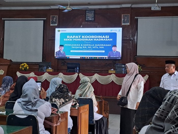 PLt. Kepala MTsN 5 Merangin Hadiri Rapat Koordinasi Seksi Penmad bersama Pengawas