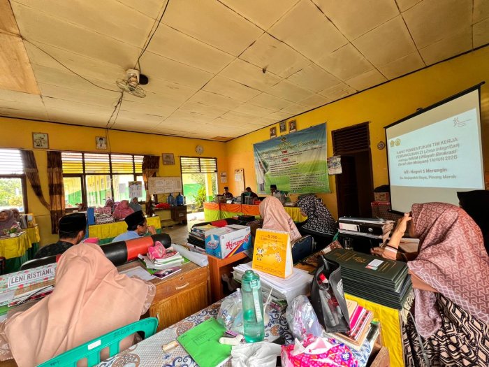 Rapat Koordinasi Pembentukan Tim Pembangunan ZI-WBBM, Persiapan TKA dan Perpisahan MTsN 5 Merangin; Fokus Orientasi