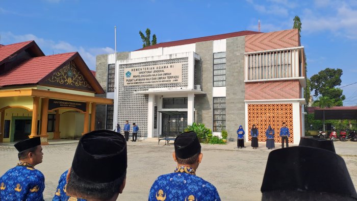 Plt. Kepala MTsN 5 Merangin Hadiri Upacara Hari Kelahiran Pancasila 2026 di Kankemenag Merangin