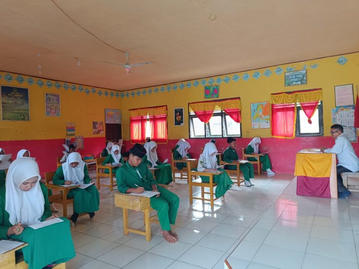 MTsN 5 Merangin Rampungkan ASAS Genap, Siap Gelar Class Meeting