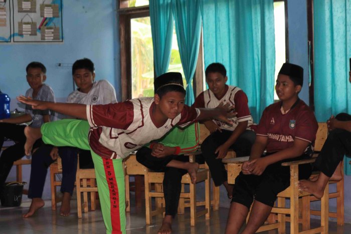 Laksanakan Serangkaian Ujian Praktek Kelas IX Menjelang Pelaksanaan ASAS, Tanamkan Kemampuan Fisik